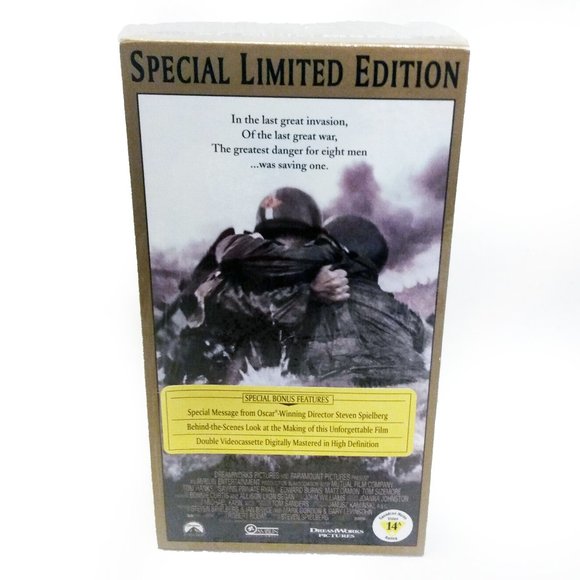 Factory Sealed-Saving Private Ryan VHS-Special Limited Edition--2 Tapes - Picture 3 of 8